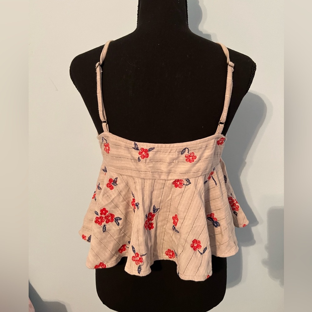 Floral pattern tank top - Picture 2 of 4